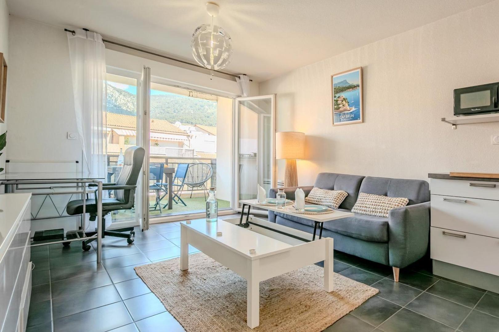 Apartamento Le Neroli T2 Dernier Etage Avec Terrasse Et Garage Tolón Exterior foto
